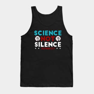 Science NOT Silence California Tank Top